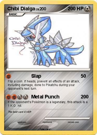 Pokemon Chibi Dialga
