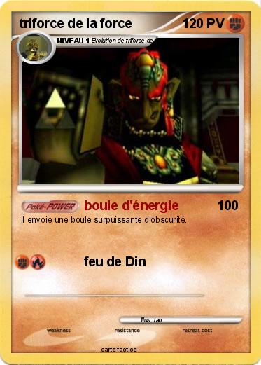 Pokemon triforce de la force
