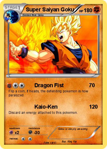Pokemon Super Saiyan Goku