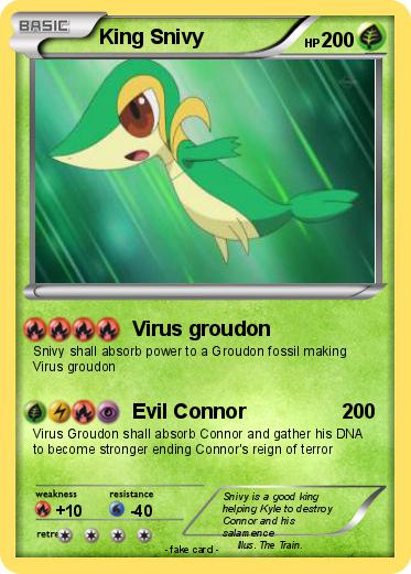 Pokemon King Snivy