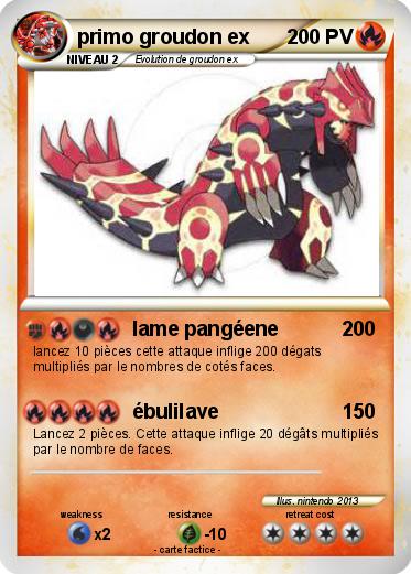 Pokemon primo groudon ex