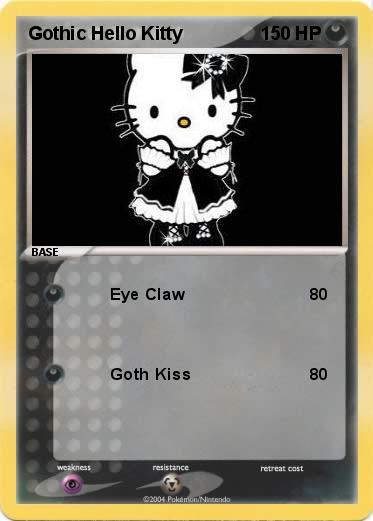 Pokemon Gothic Hello Kitty