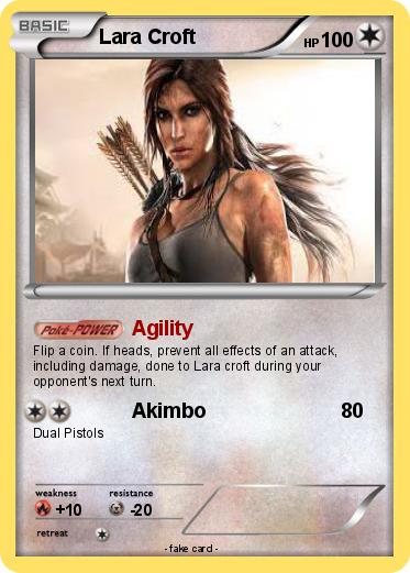 Pokemon Lara Croft