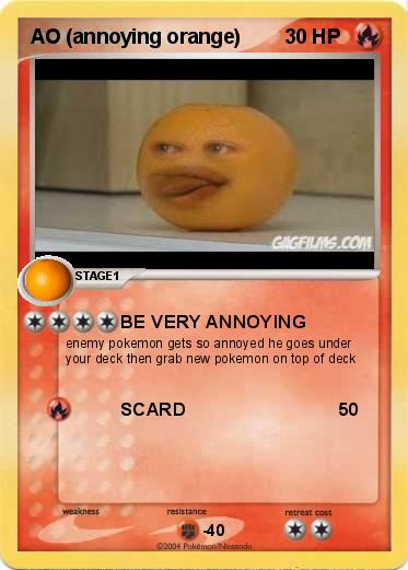 Pokemon AO (annoying orange)