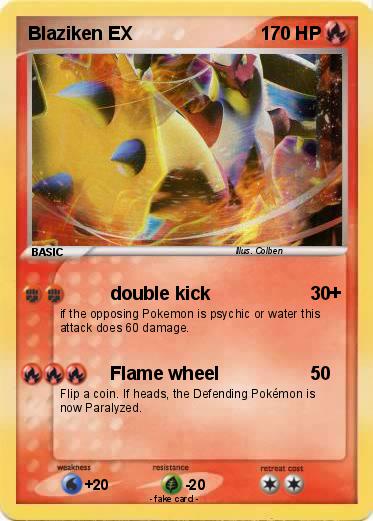 Pokemon Blaziken EX