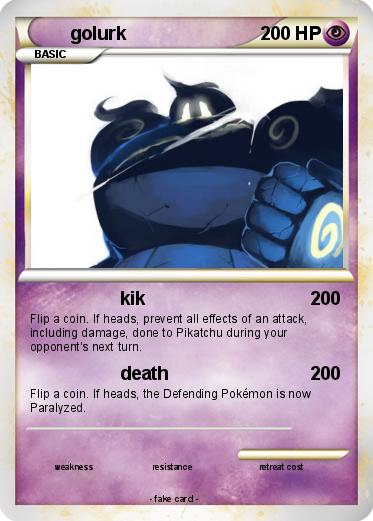 Pokemon golurk