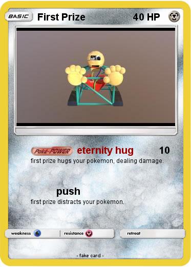 Pokemon First Prize