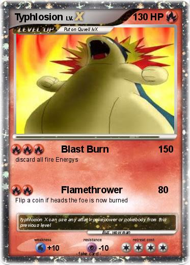 Pokemon Typhlosion