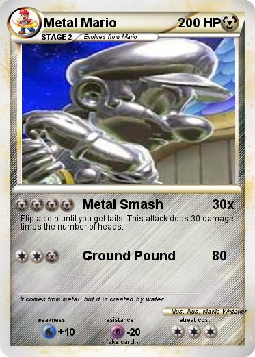Pokemon Metal Mario
