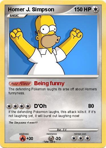 Pokemon Homer J. Simpson