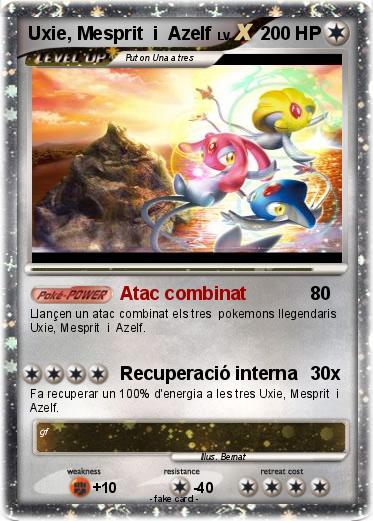 Pokemon Uxie, Mesprit  i  Azelf