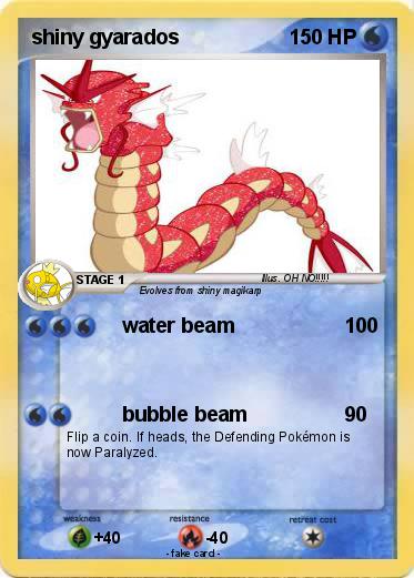 Pokemon shiny gyarados