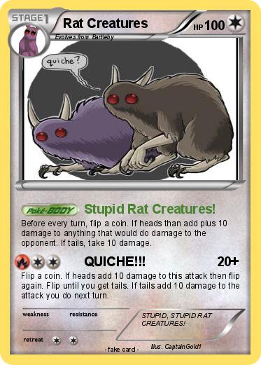 Pokemon Rat Creatures