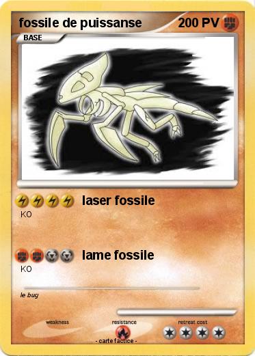 Pokemon fossile de puissanse