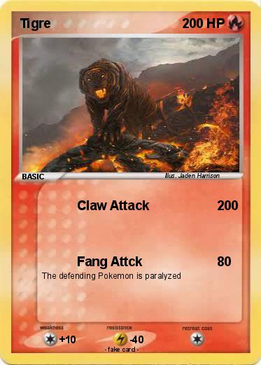 Pokemon Tigre