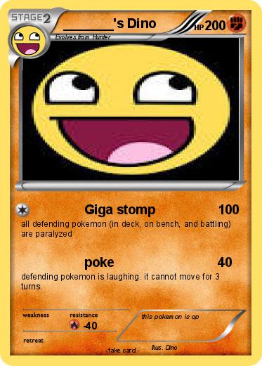 Pokemon _______'s Dino