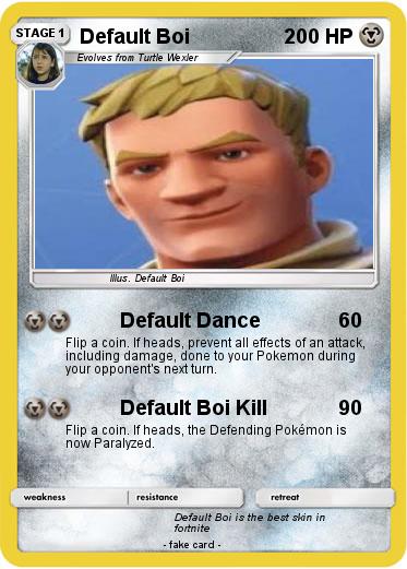 Pokemon Default Boi
