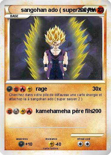 Pokemon sangohan ado ( super saiyan 2 )