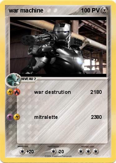 Pokemon war machine