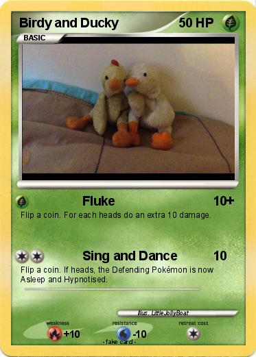 Pokemon Birdy and Ducky