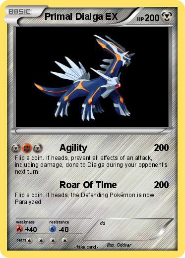 Pokemon Primal Dialga EX
