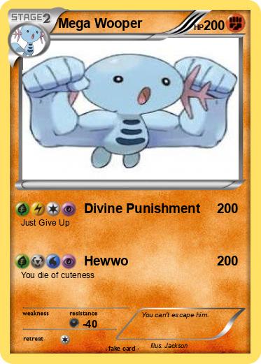 Pokemon Mega Wooper