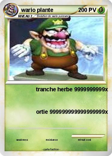 Pokemon wario plante