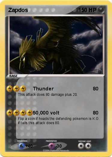 Pokemon Zapdos