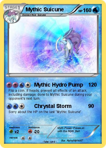 Pokemon Mythic Suicune