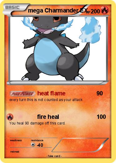 Pokemon mega Charmander EX
