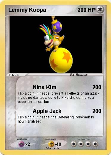 Pokemon Lemmy Koopa