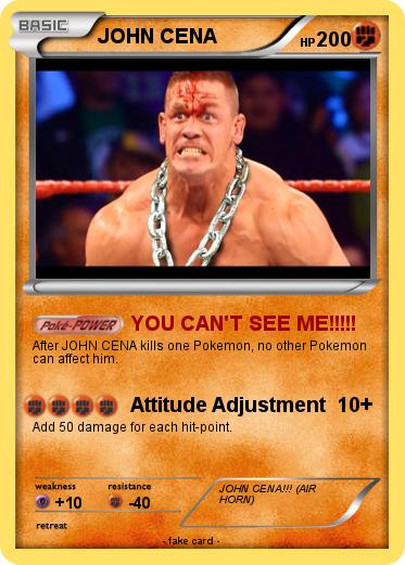 Pokemon JOHN CENA