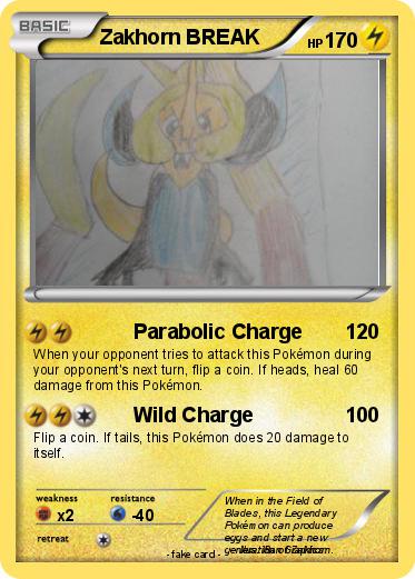 Pokemon Zakhorn BREAK