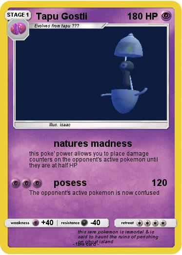 Pokemon Tapu Gostli