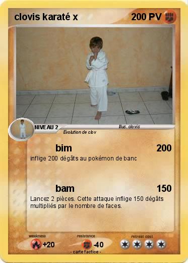 Pokemon clovis karaté x