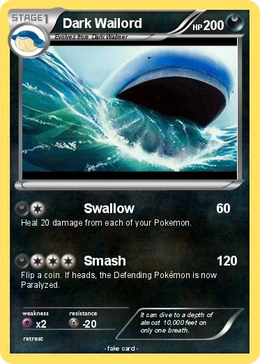 Pokemon Dark Wailord