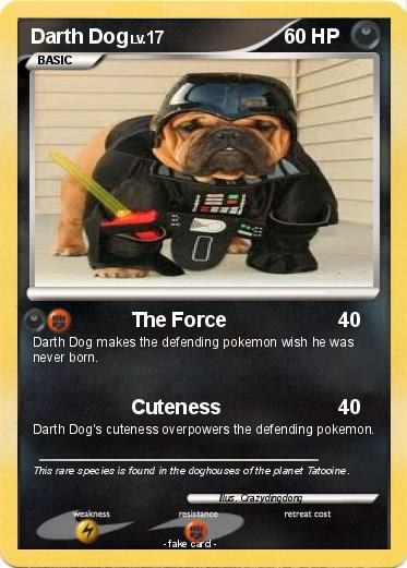 Pokemon Darth Dog