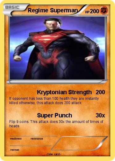 Pokemon Regime Superman
