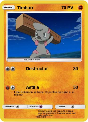 Pokemon Timburr