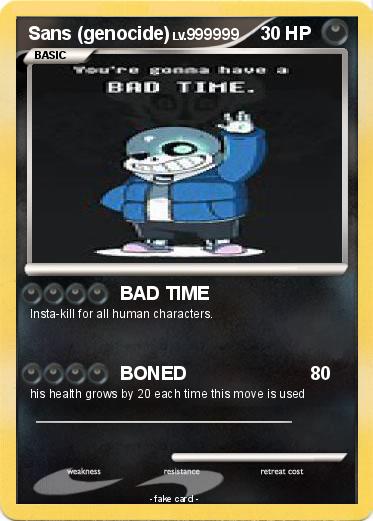 Pokemon Sans (genocide)