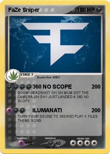 Pokemon FaZe Sniper