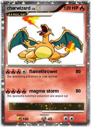 Pokemon charwizard