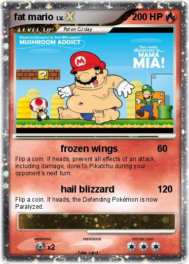 Pokemon fat mario