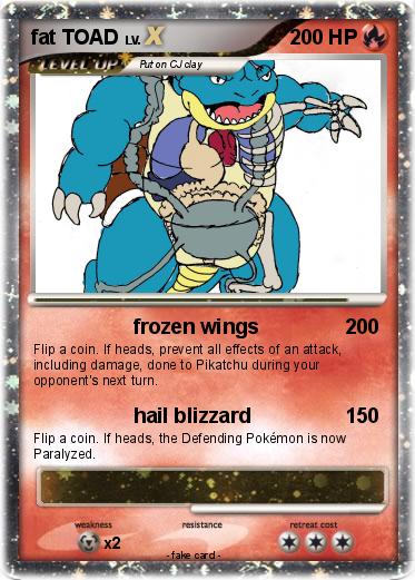 Pokemon fat TOAD
