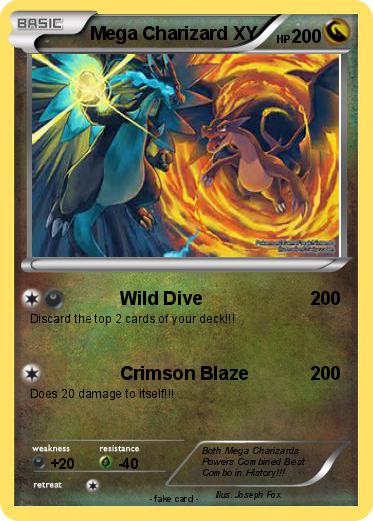 Pokemon Mega Charizard XY