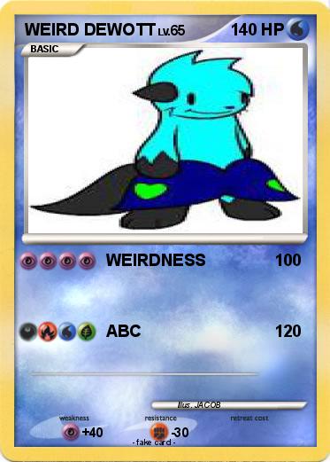 Pokemon WEIRD DEWOTT