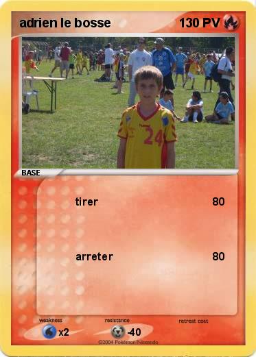 Pokemon adrien le bosse