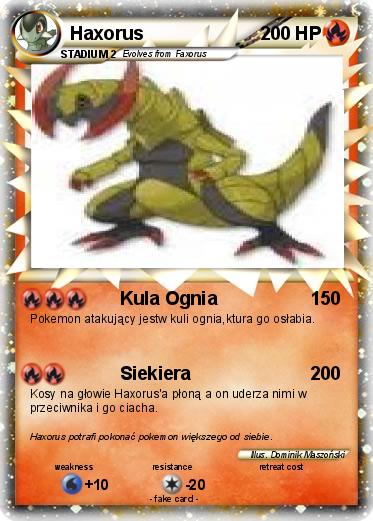 Pokemon Haxorus