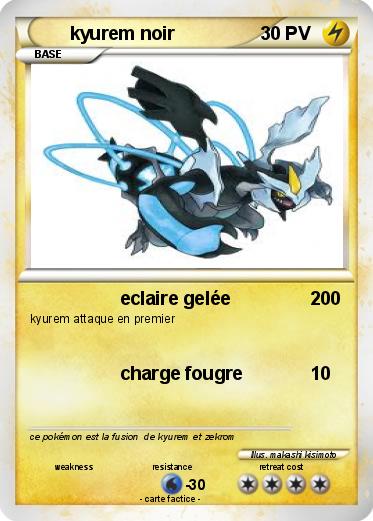 Pokemon kyurem noir