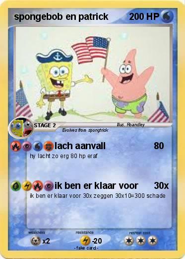 Pokemon spongebob en patrick
